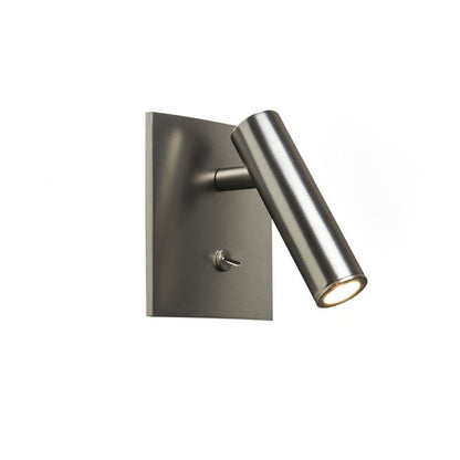 Reading wall lamp with switch wall lamp bedroom bedside French square wall lamp