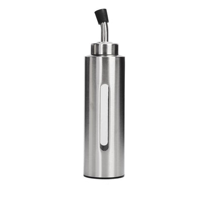 Stainless steel oil pan, soy sauce bottle, vinegar bottle, seasoning oil pan, leak-proof oil pan, kitchen condiment bottle, teppanyaki oil pan