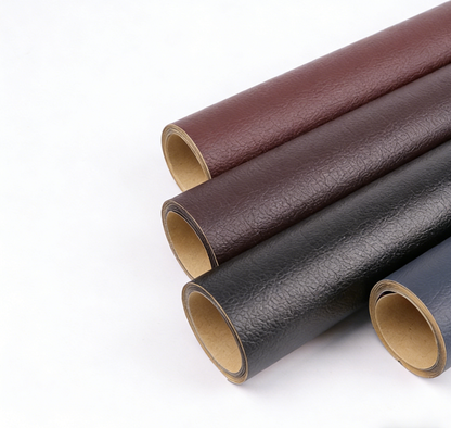 BowLtt|PVC Lychee Pattern Self-adhesive Leather Patch(Material: PVC Faux Leather; Craft: Strong Adhesive Backing; Application: Sofa/Seat Repair, Old Furniture Renovation)
