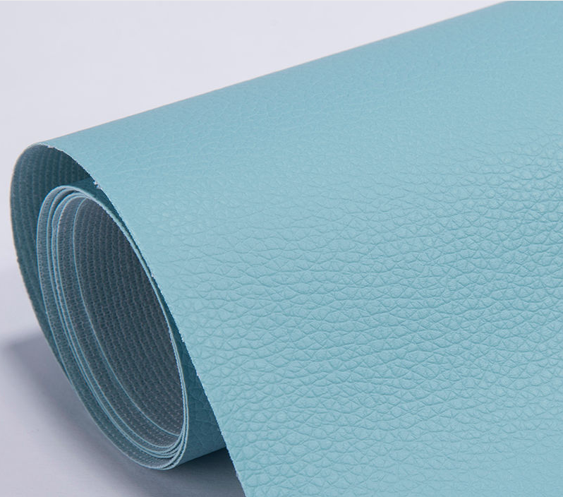 BowLtt|PVC Lychee Pattern Self-adhesive Leather Patch(Material: PVC Faux Leather; Craft: Strong Adhesive Backing; Application: Sofa/Seat Repair, Old Furniture Renovation)