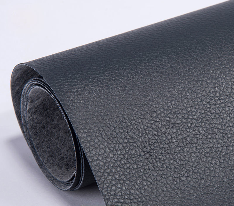 BowLtt|PVC Lychee Pattern Self-adhesive Leather Patch(Material: PVC Faux Leather; Craft: Strong Adhesive Backing; Application: Sofa/Seat Repair, Old Furniture Renovation)