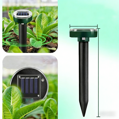 Kalsten | Solar Ultrasonic Rodent Repellent | Outdoor Waterproof Electronic Rat Repeller