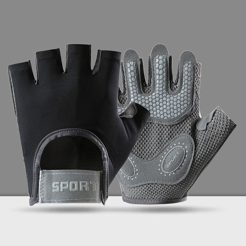 BowLift 丨 Fitness Sports Gloves Men's and Women's Half Finger Non-slip Breathable