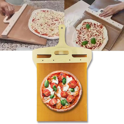 BowLift | Foldable Solid Wood Sliding Pizza Spatula