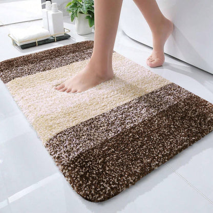 BowLift 丨 Imitation Cashmere Bathroom Mat Water Absorbent Non-slip