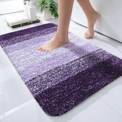 BowLift 丨 Imitation Cashmere Bathroom Mat Water Absorbent Non-slip