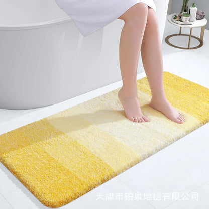 BowLift 丨 Imitation Cashmere Bathroom Mat Water Absorbent Non-slip