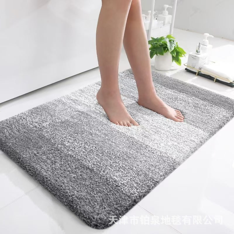 BowLift 丨 Imitation Cashmere Bathroom Mat Water Absorbent Non-slip