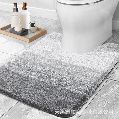 BowLift 丨 Imitation Cashmere Bathroom Mat Water Absorbent Non-slip