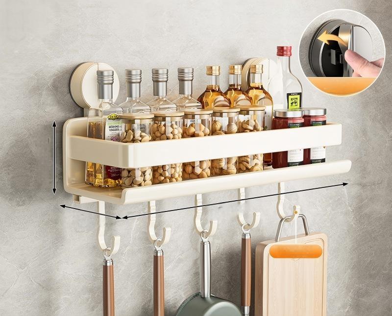 BowLift | Suction Cup Wall-Mounted Kitchen Hook Holder