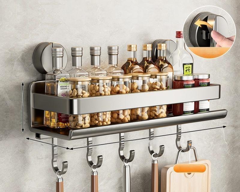 BowLift | Suction Cup Wall-Mounted Kitchen Hook Holder