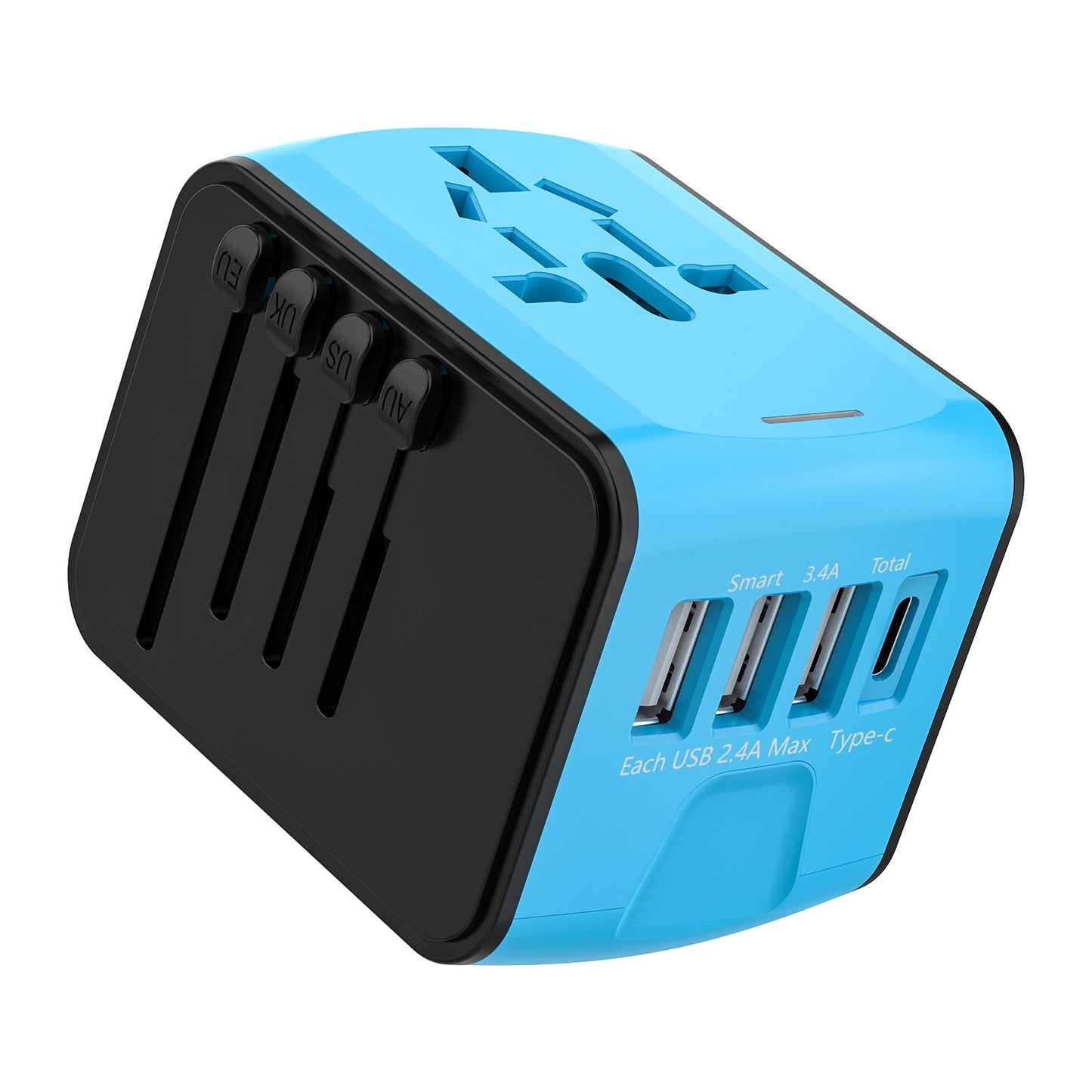 BowLift 丨 Multi-function Travel Charger Stand USB & Type-C Ports ABS