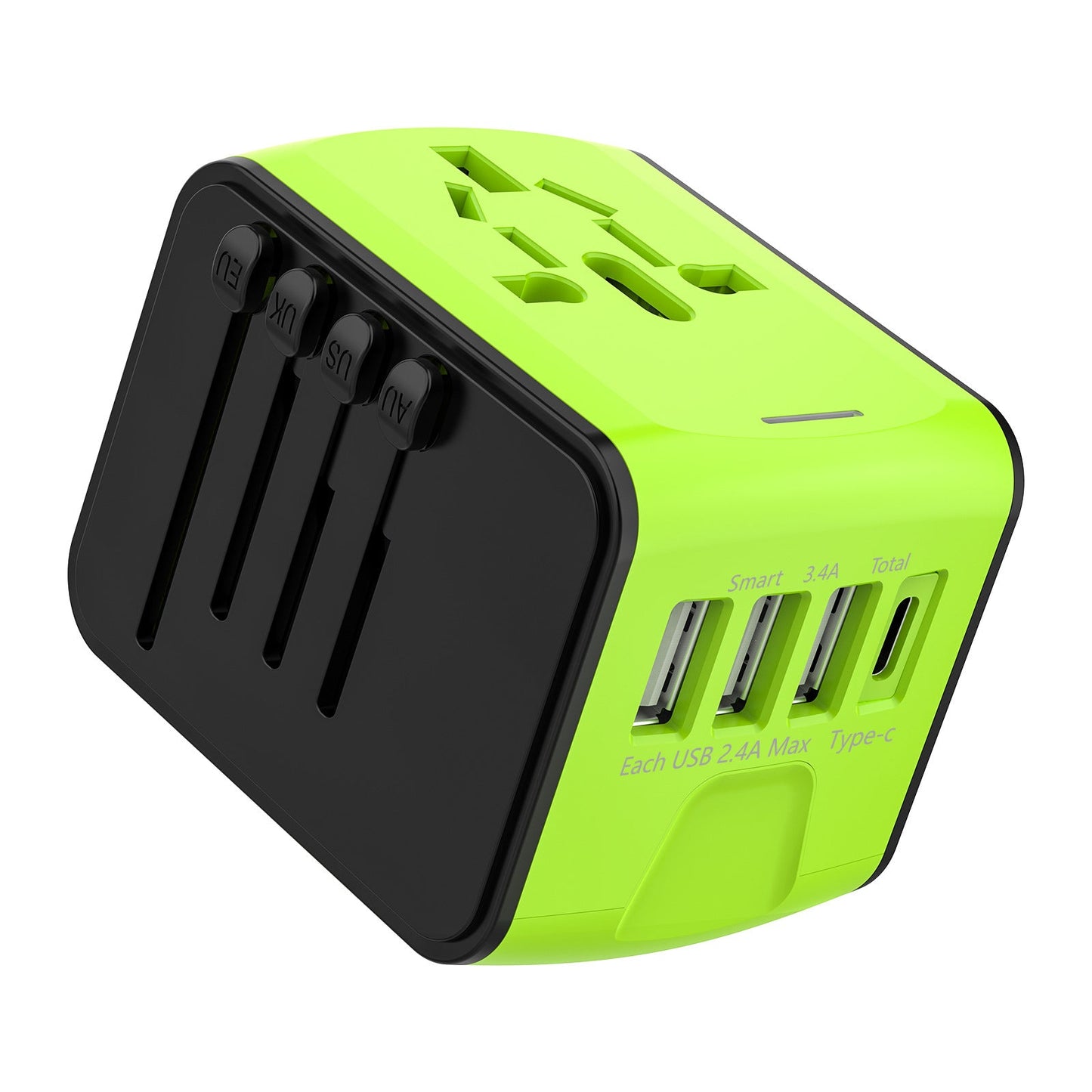 BowLift 丨 Multi-function Travel Charger Stand USB & Type-C Ports ABS