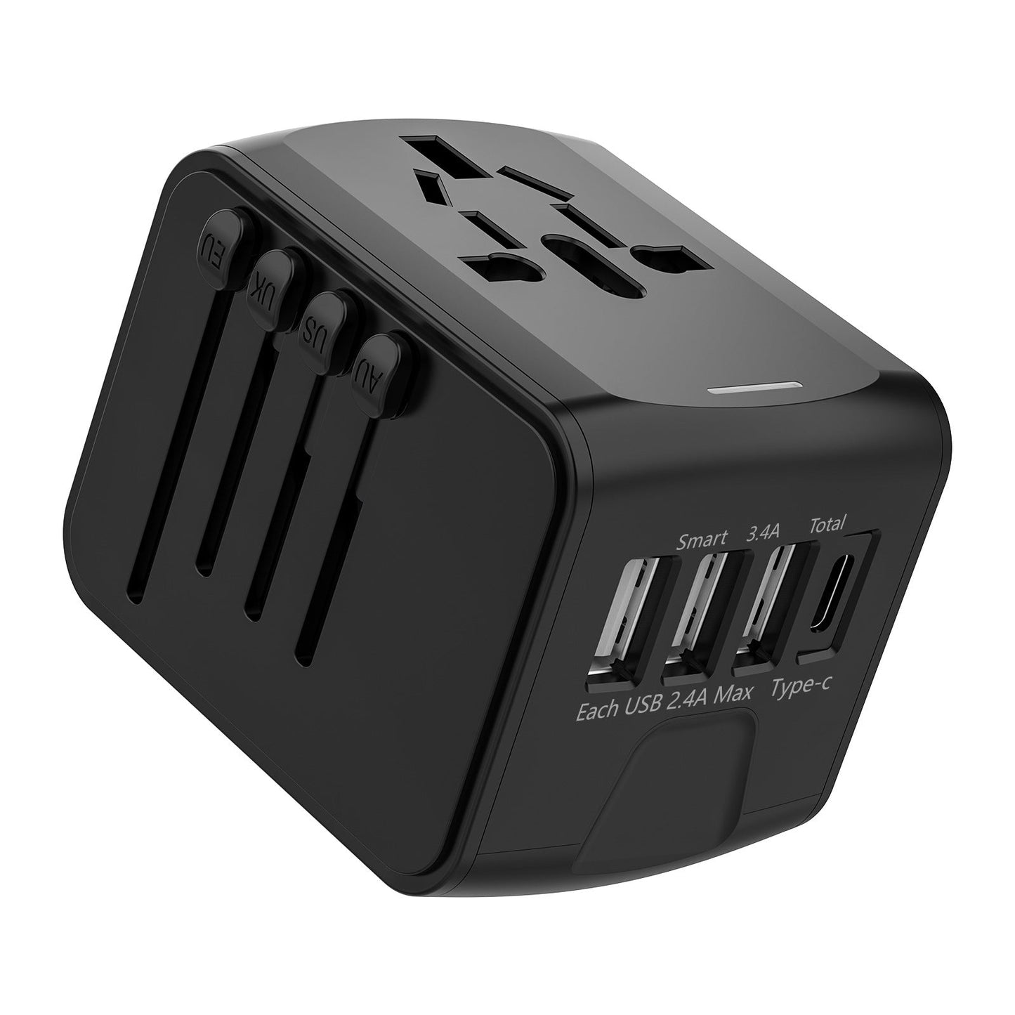 BowLift 丨 Multi-function Travel Charger Stand USB & Type-C Ports ABS