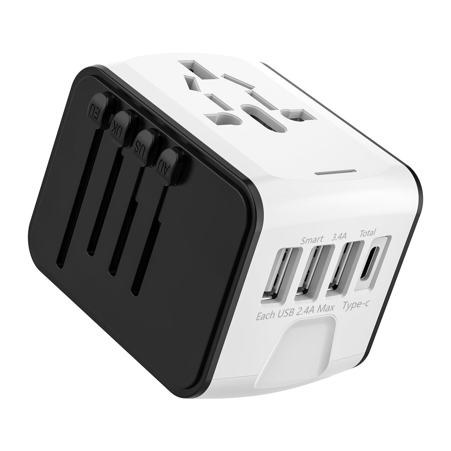 BowLift 丨 Multi-function Travel Charger Stand USB & Type-C Ports ABS