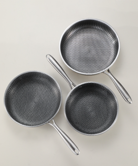 Skanto | Stainless Steel Uncoated Non-stick Frying Pan