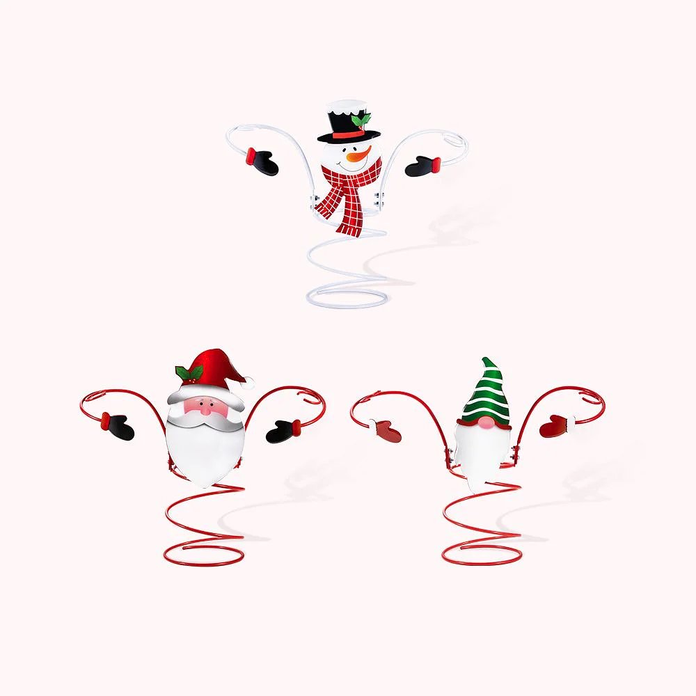 Skanto | Holiday Wine Bottle & Glass Holder - Christmas Decoration