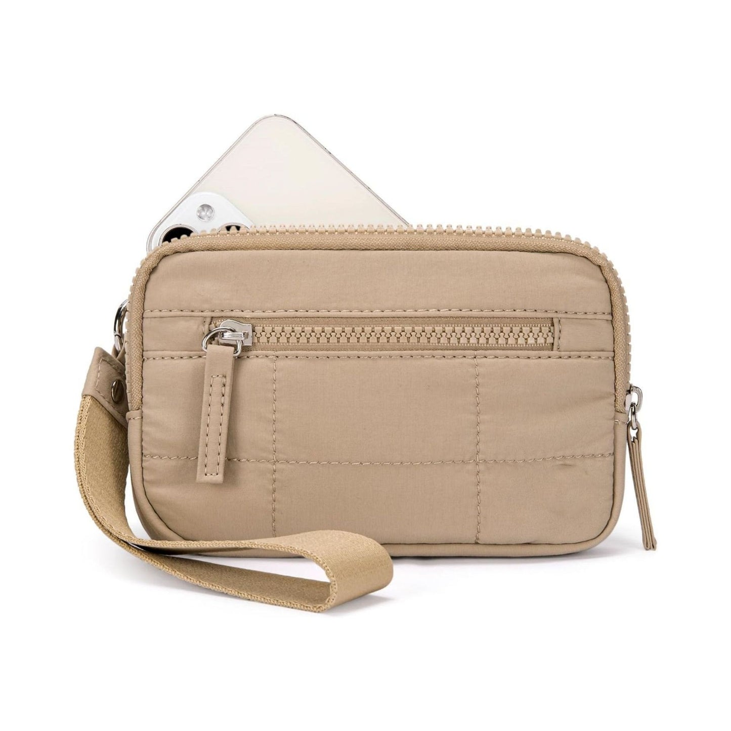 Skanto | Stylish Nylon Wristlet Wallet with Multiple Compartments