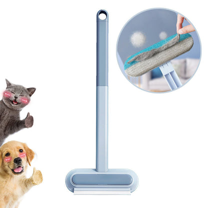 Double-sided Window Screen Cleaning Brush Glass Wiper, Multi-function Pet Hair Lint Remover | Bowlift