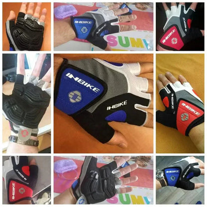 Skanto | 3D Gel Padded Cycling Gloves – Shock-Absorbing Breathable Cycling Gloves for Men & Women