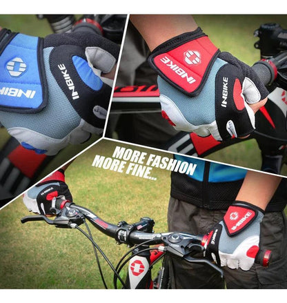 Skanto | 3D Gel Padded Cycling Gloves – Shock-Absorbing Breathable Cycling Gloves for Men & Women