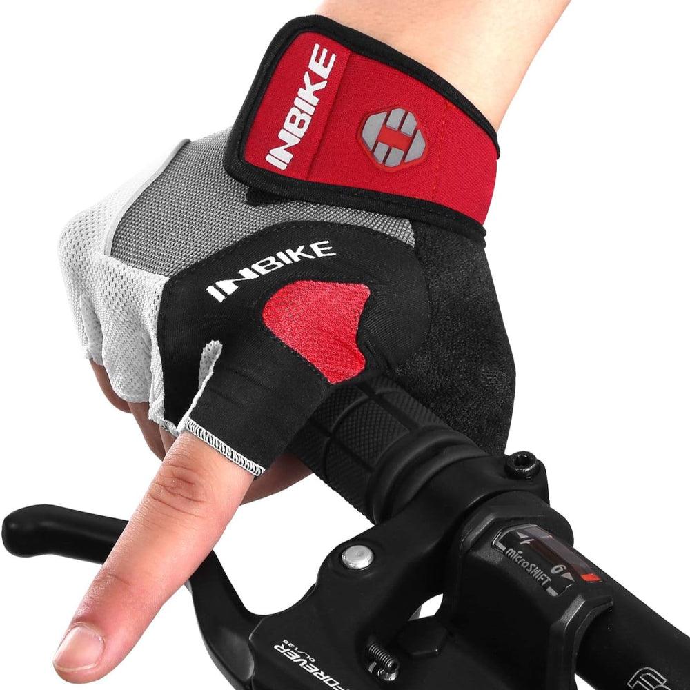 Skanto | 3D Gel Padded Cycling Gloves – Shock-Absorbing Breathable Cycling Gloves for Men & Women