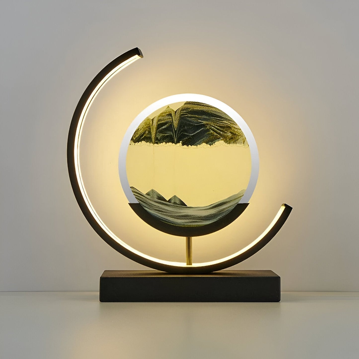 BowLift | Sand Glow - Sand lamp with remote control & dimmable features