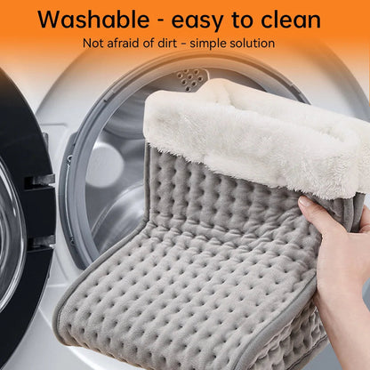 BowLift | Soft Plush Electric Foot Warmer with Adjustable Temperature