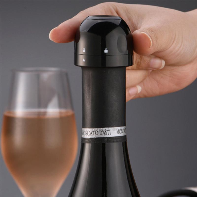 Skanto | Reusable Leak-Proof Silicone Sealing Cap for Champagne and Wine Bottles