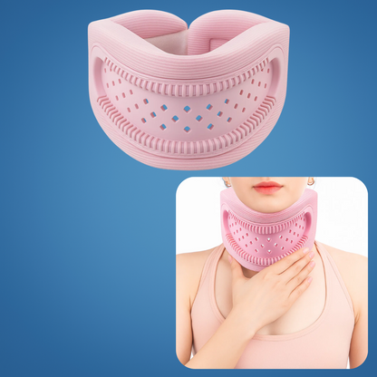 Lightweight Neck Support Brace – Foam Cushioning Breathable Design – Pain Relief for Office & Sleep Bowlift