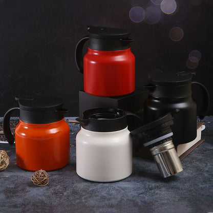Skanto | Thermal Wave Elegant Stainless Steel Teapot