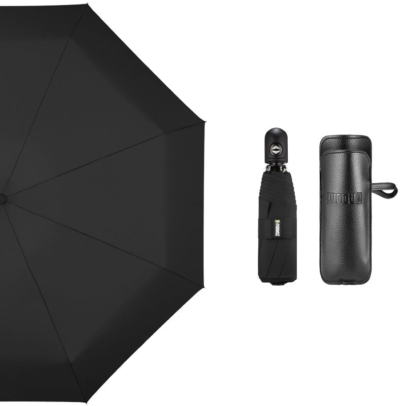 BowLift | Super Portable Auto Open/Close Windproof Umbrella with 12 Ribs, 5-Fold & Ergonomic Handle