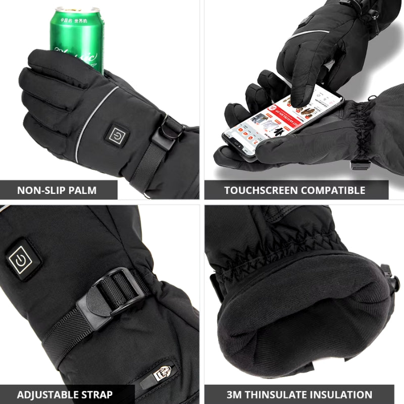 Skanto | Winter-Ready Heated Gloves – Ideal for Outdoor Activities
