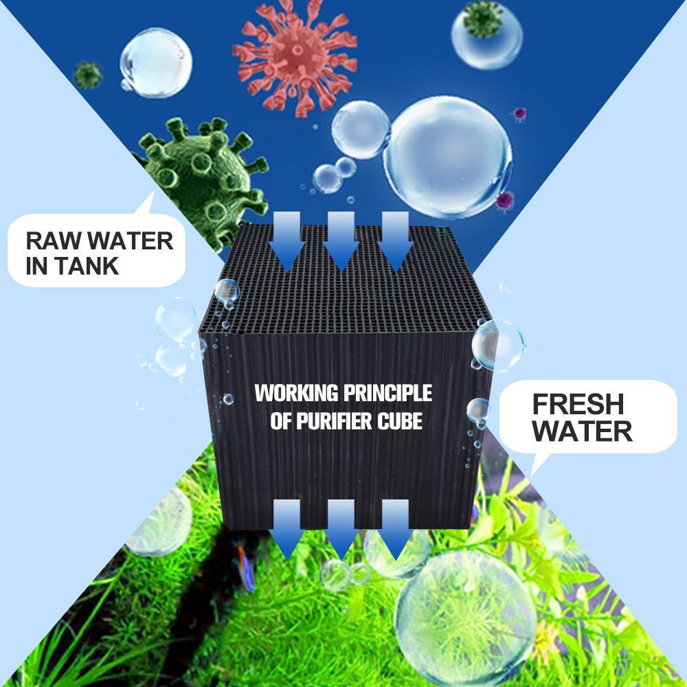 Skanto | Eco-Aquarium Water Purifier Cube