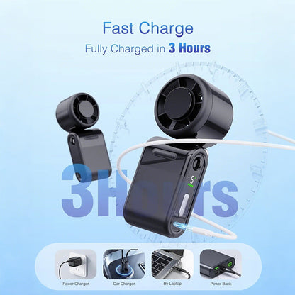 Foldable Handheld Turbo Mini Portable Fan | Brehn