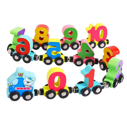 Skanto | Wooden Digital Train Toy