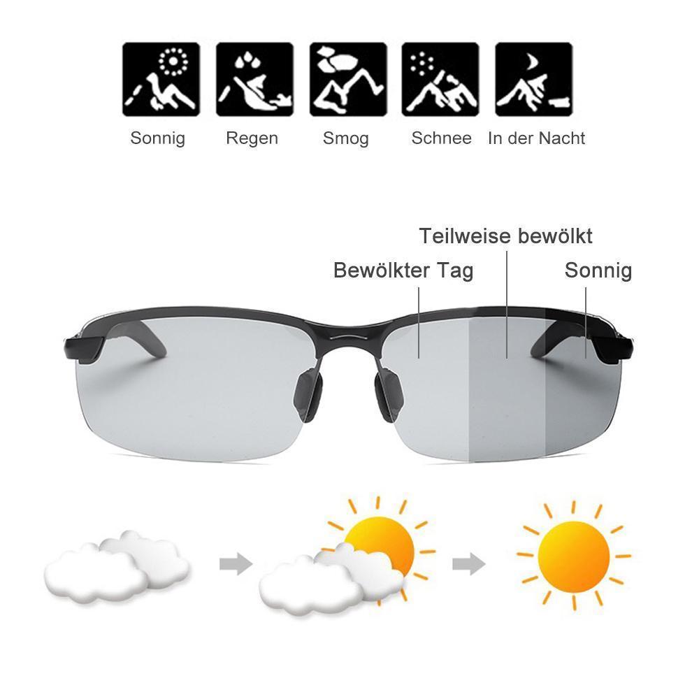 Smart Photochromic Polarized Glasses
