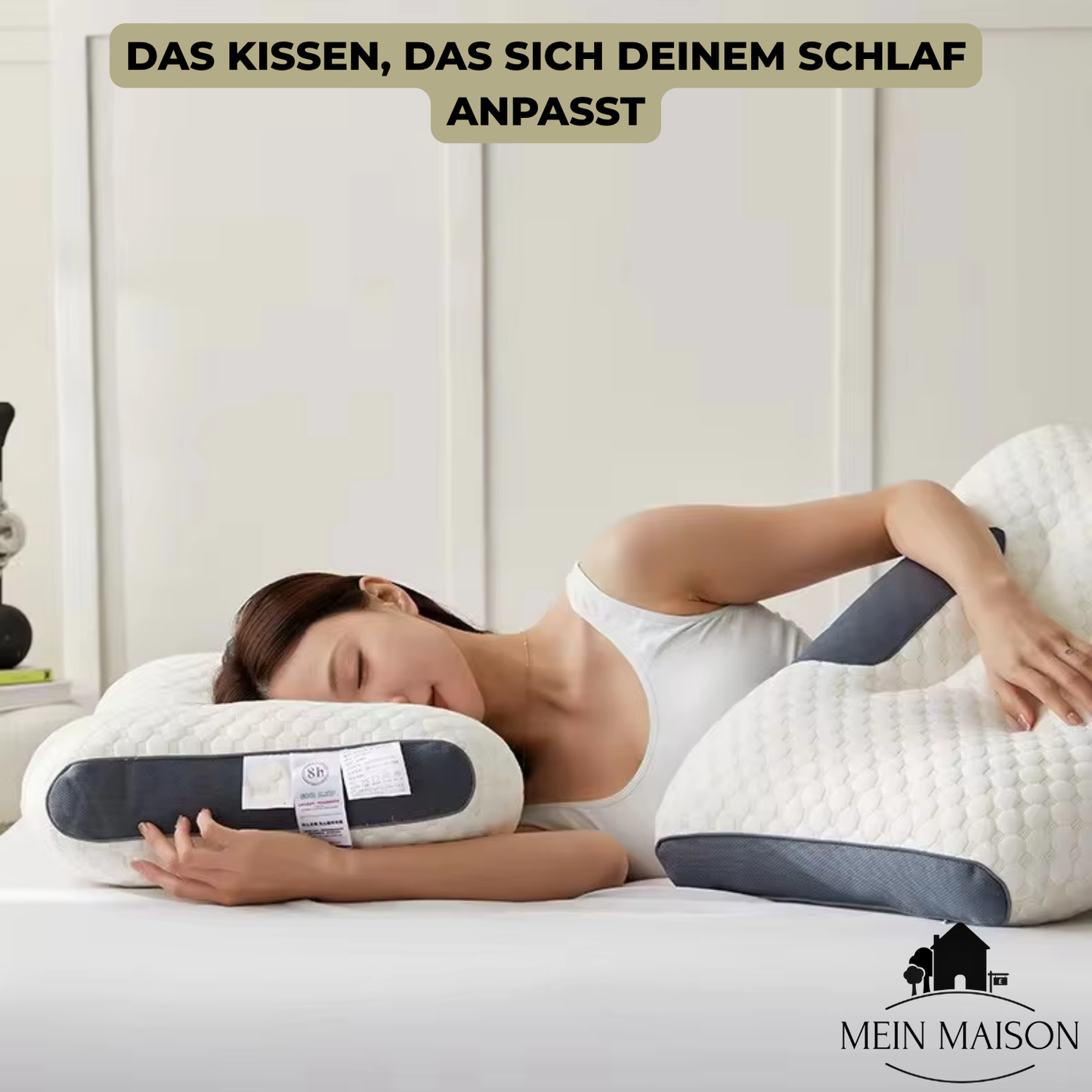 Skanto | Ergonomic Memory Foam Breathable Contour Pillow