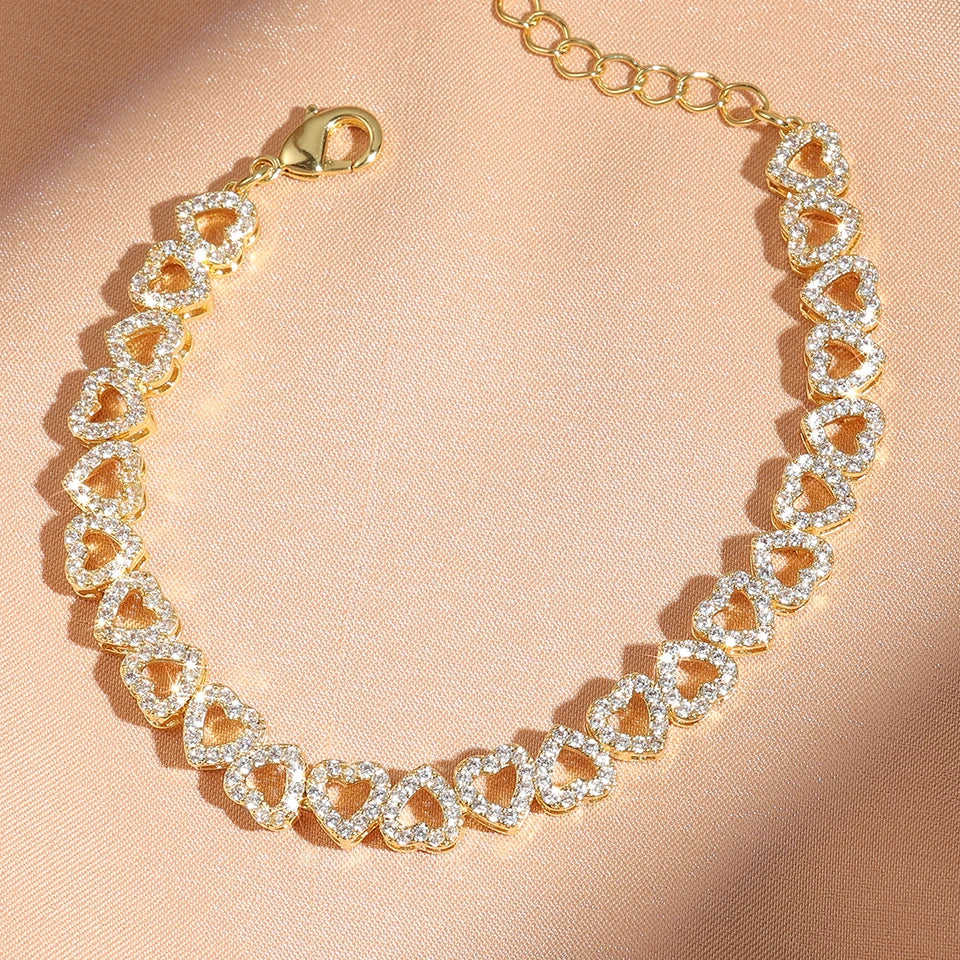 BowLift | Love Hearts Diamond Bracelet