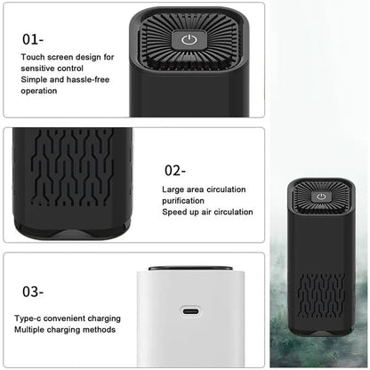 Skanto | USB Car Air Purifier with HEPA Filter