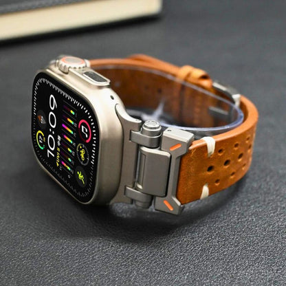 Skanto | Genuine Leather Apple Watch Band – Stylish and Durable Strap for Your Apple Watch