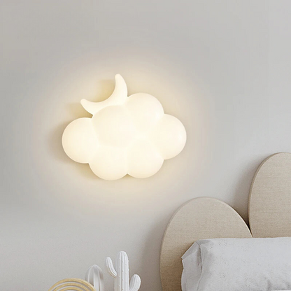 WhiteCloud Lamp – Stylish LED Wall Light for Kids Skanto