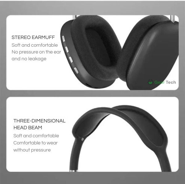 Skanto | PRO Wireless Headphones | Crystal Clear Sound, Ultimate Comfort & Up to 40 Hours Battery Life for Home and On-the-Go