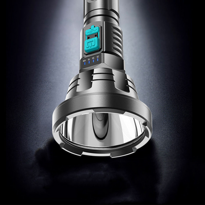 Skanto | 90000LM LED Flashlight – Tactical Spotlight with USB Charging and Super Bright Illumination