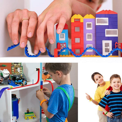Self-adhesive building block silicone tape