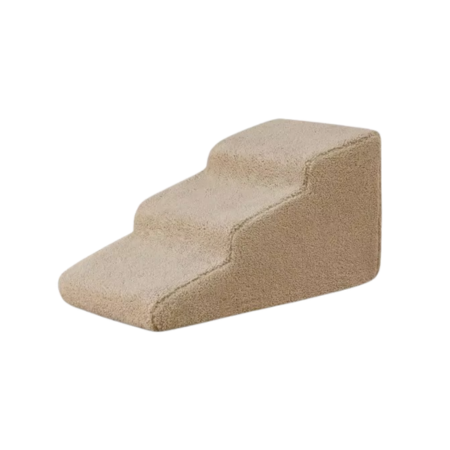 BowLift | Soft Foam Pet Stairs for Small and Senior Dogs - Bedside Ramp Steps