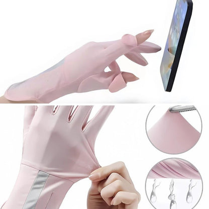 Breathable Cooling Fabric – Open Finger Touchscreen – Lightweight Comfort – Outdoor Driving & Cycling Bowlift