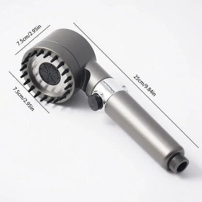 BowLift | Adjustable High-Pressure Shower Head With 3 Settings And Water Filter