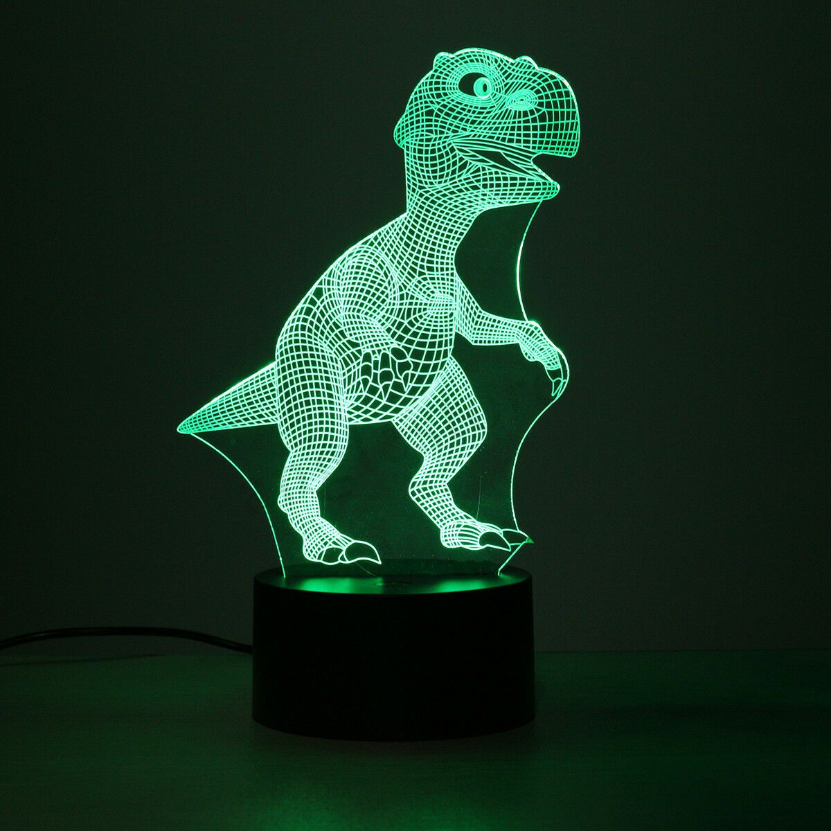 Skanto | Dinosaur Night Light - 3D Dinosaur Lamp - T Rex Night Light