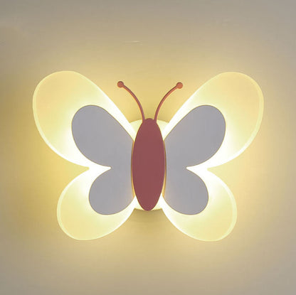 Skanto | LuminoArt – Butterfly-Shaped Creative LED Wall Lamp with 1 Light in Acrylic